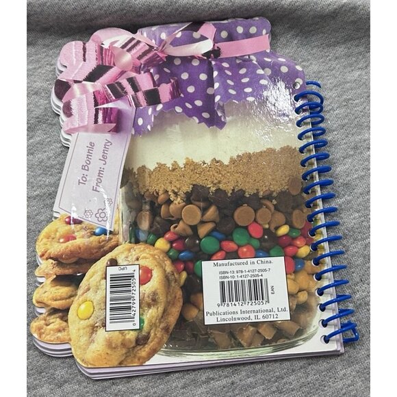 Gifts Grom a Jar Cooking Recipe Booklet Cards Spiral Paperback - Picture 5 of 5